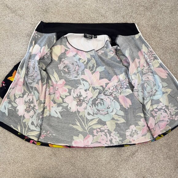 Y2K Deadstock Lightweight Floral Retro Multicolor Zip-Up Jacket - Picture 5 of 10